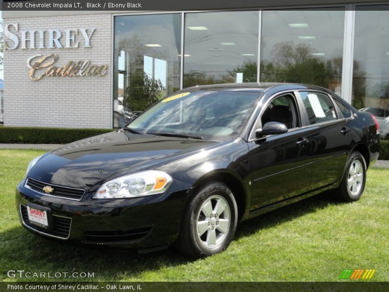 Black / Ebony Black 2008 Chevrolet Impala LT