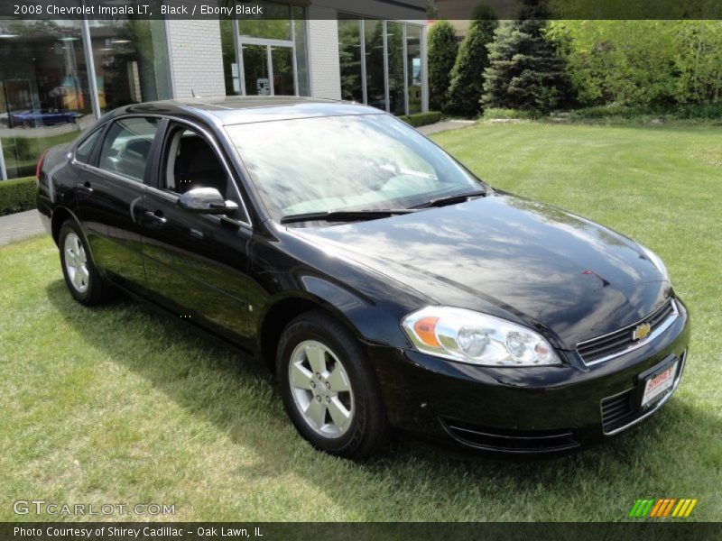Black / Ebony Black 2008 Chevrolet Impala LT