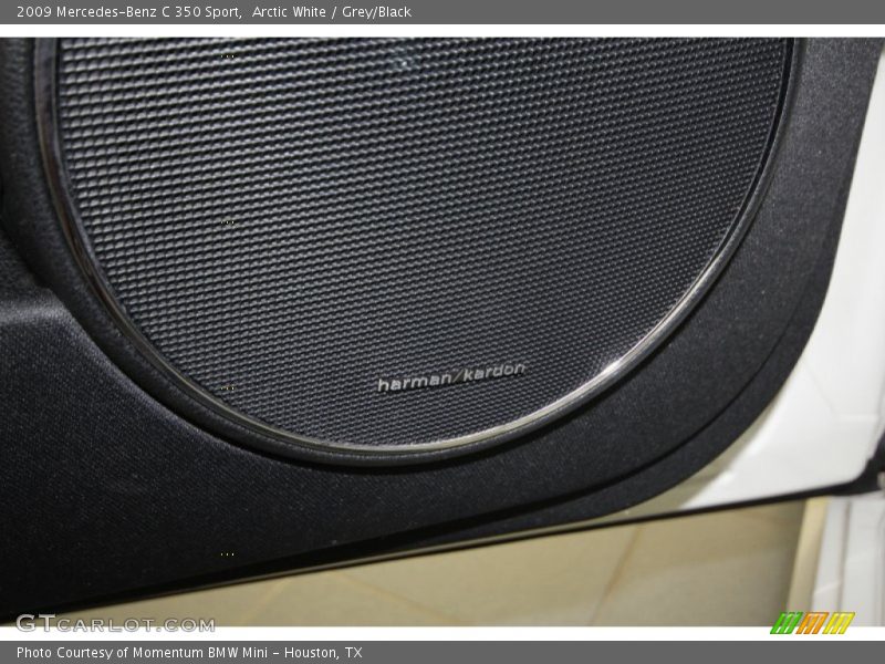 Arctic White / Grey/Black 2009 Mercedes-Benz C 350 Sport