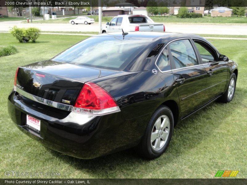 Black / Ebony Black 2008 Chevrolet Impala LT