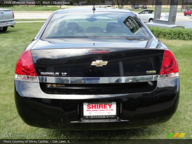 Black / Ebony Black 2008 Chevrolet Impala LT