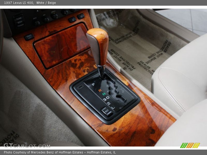 White / Beige 1997 Lexus LS 400