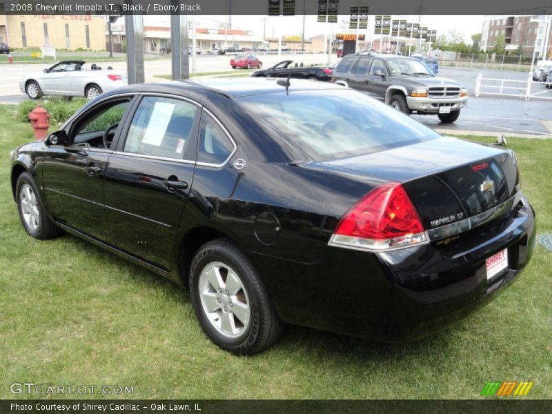 Black / Ebony Black 2008 Chevrolet Impala LT