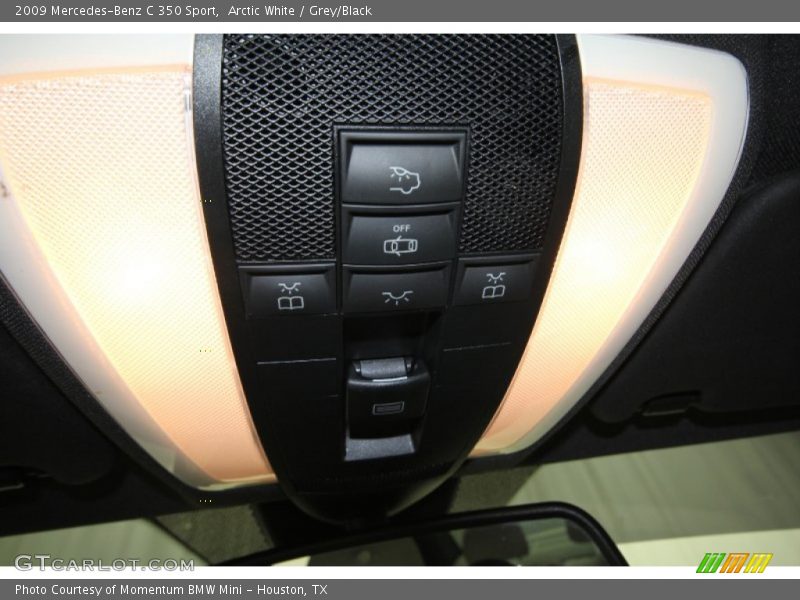 Arctic White / Grey/Black 2009 Mercedes-Benz C 350 Sport