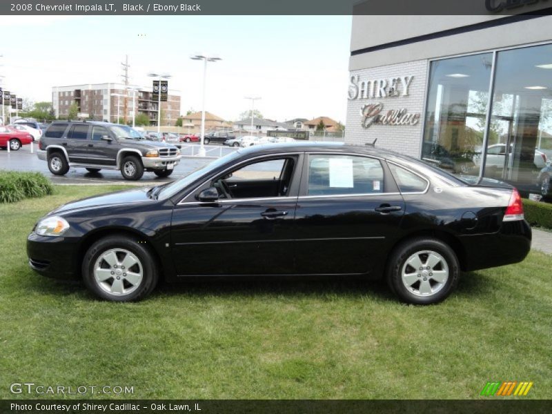 Black / Ebony Black 2008 Chevrolet Impala LT