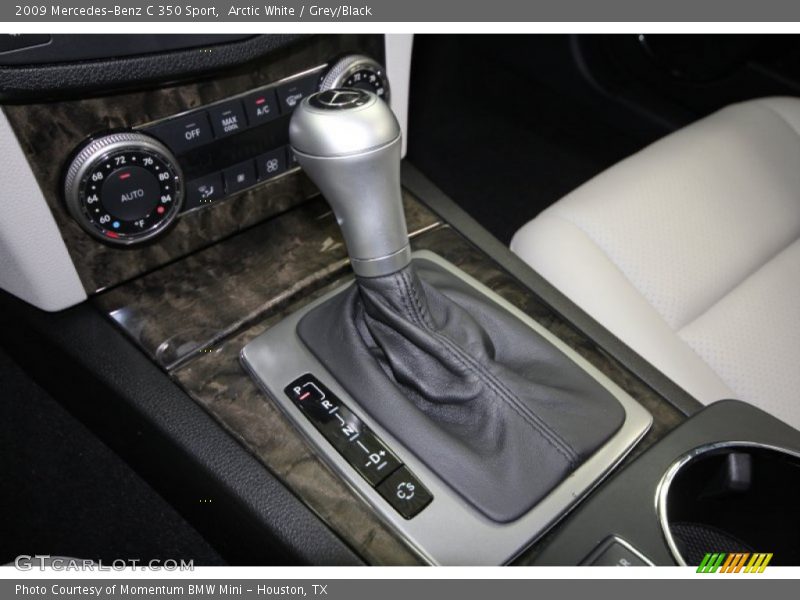 Arctic White / Grey/Black 2009 Mercedes-Benz C 350 Sport