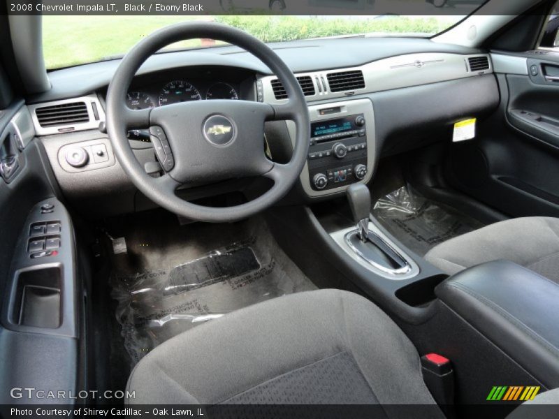Black / Ebony Black 2008 Chevrolet Impala LT