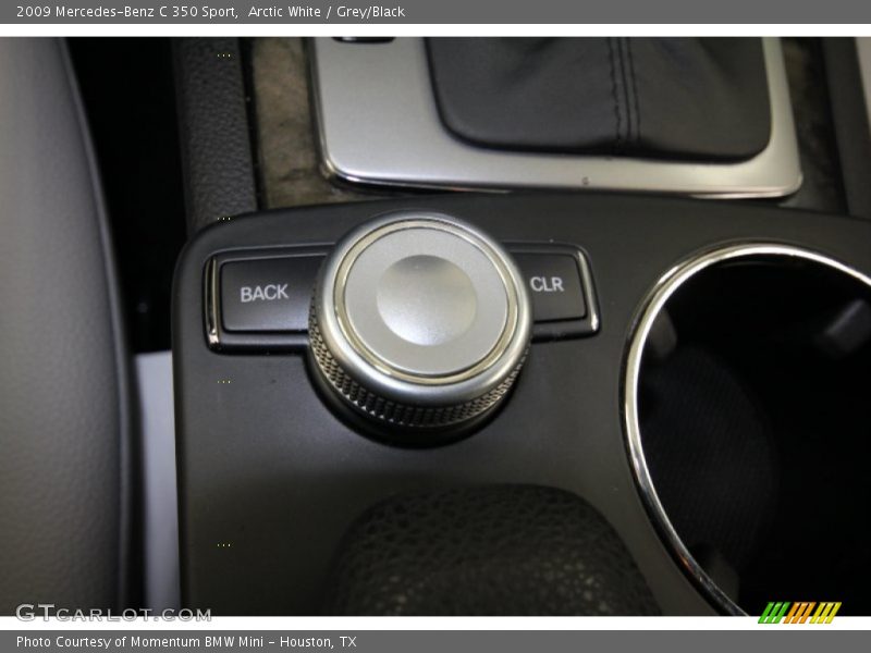 Arctic White / Grey/Black 2009 Mercedes-Benz C 350 Sport
