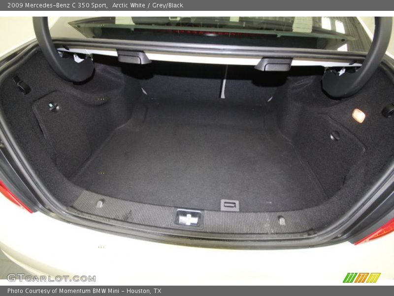 Arctic White / Grey/Black 2009 Mercedes-Benz C 350 Sport