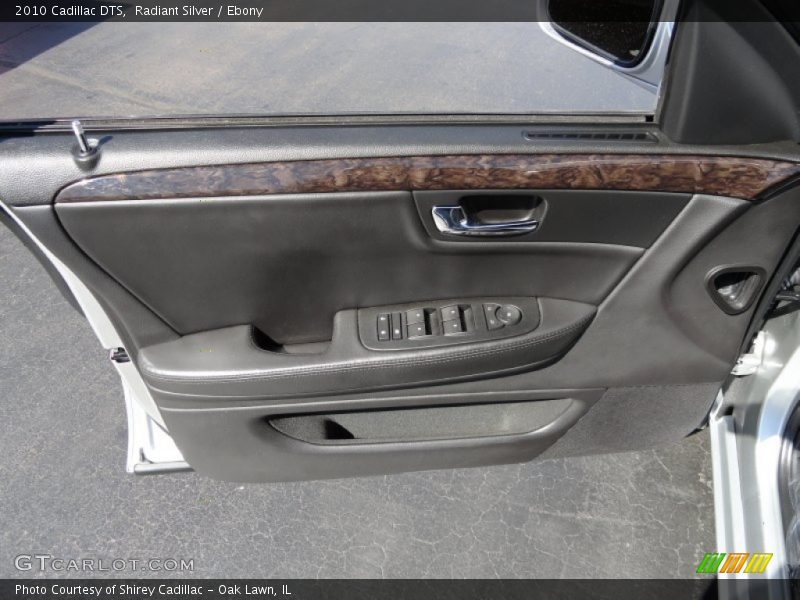 Radiant Silver / Ebony 2010 Cadillac DTS