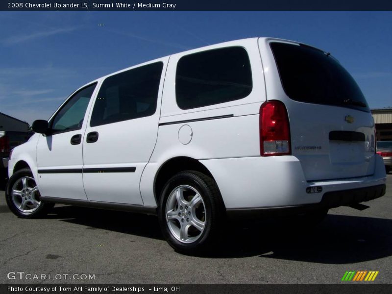 Summit White / Medium Gray 2008 Chevrolet Uplander LS