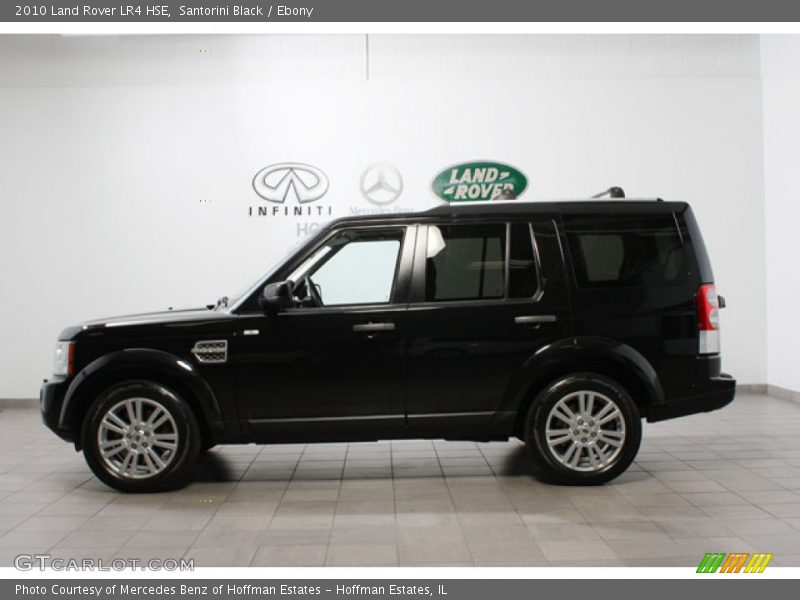 Santorini Black / Ebony 2010 Land Rover LR4 HSE