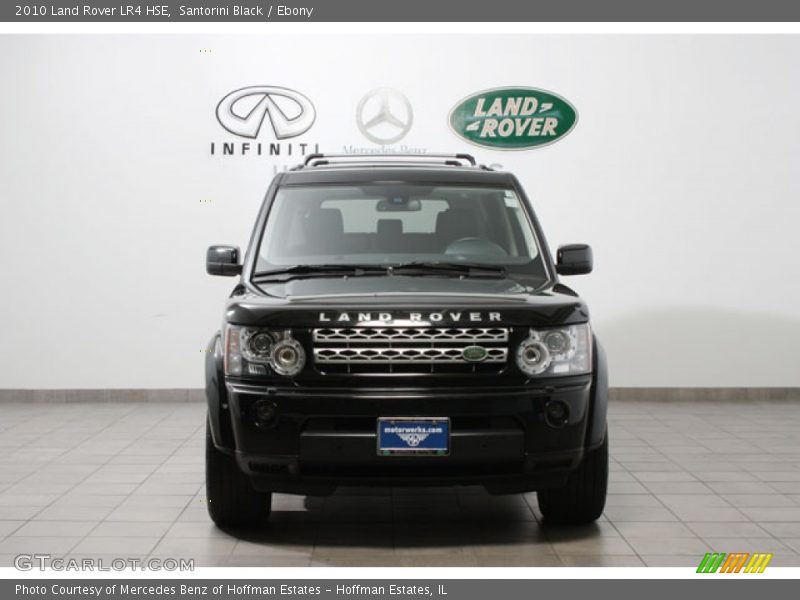 Santorini Black / Ebony 2010 Land Rover LR4 HSE