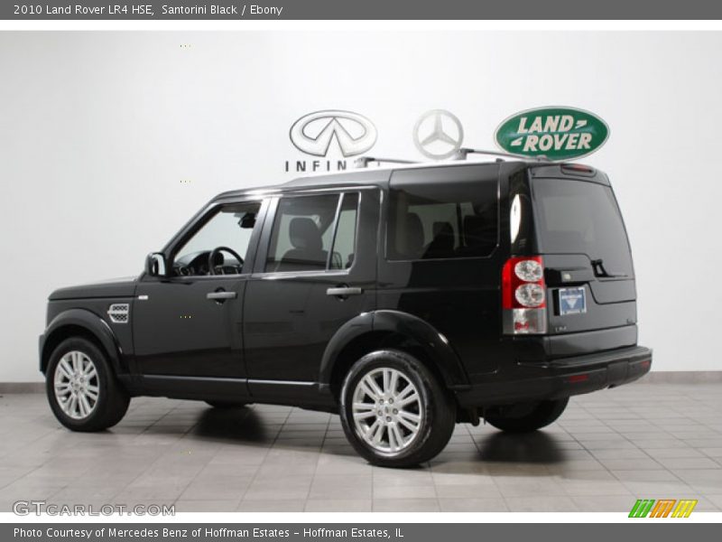 Santorini Black / Ebony 2010 Land Rover LR4 HSE