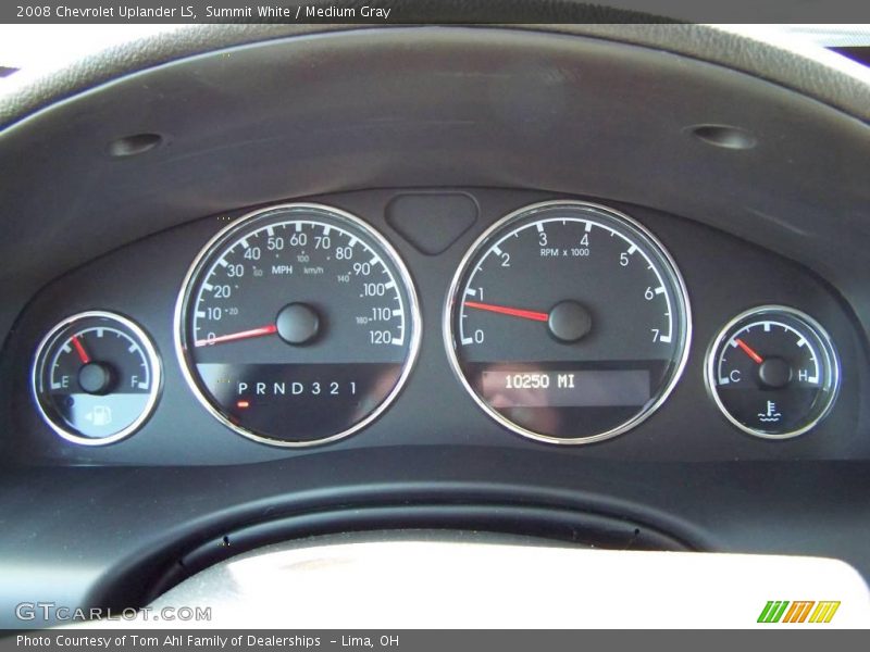 Summit White / Medium Gray 2008 Chevrolet Uplander LS