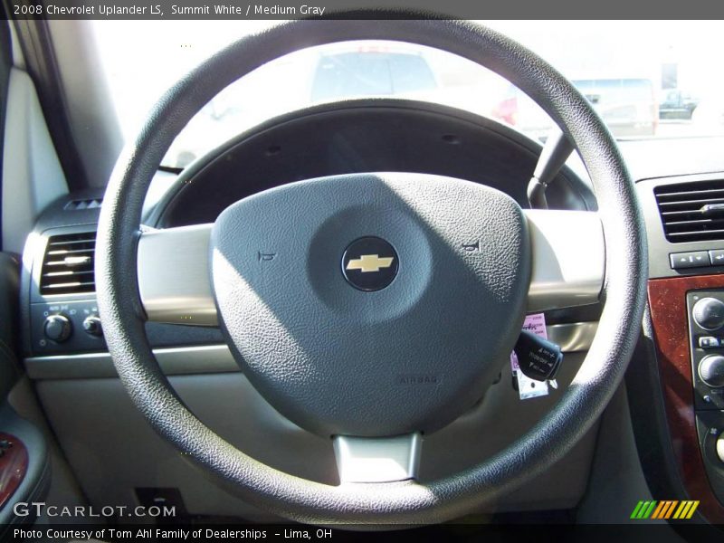 Summit White / Medium Gray 2008 Chevrolet Uplander LS
