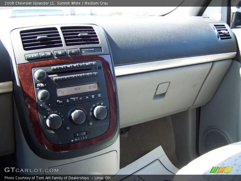 Summit White / Medium Gray 2008 Chevrolet Uplander LS