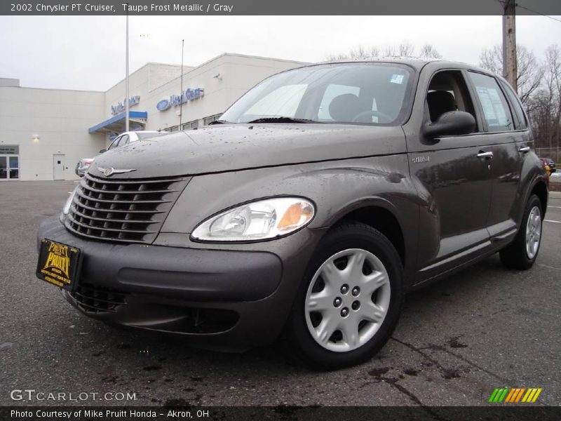 Taupe Frost Metallic / Gray 2002 Chrysler PT Cruiser