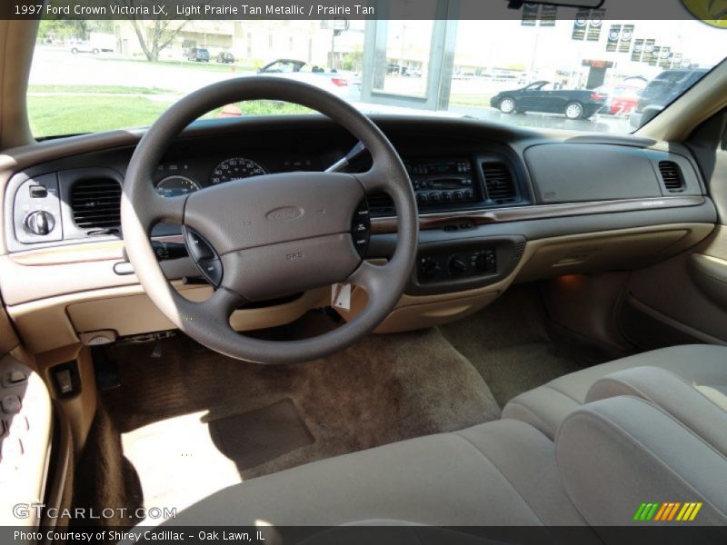 Light Prairie Tan Metallic / Prairie Tan 1997 Ford Crown Victoria LX