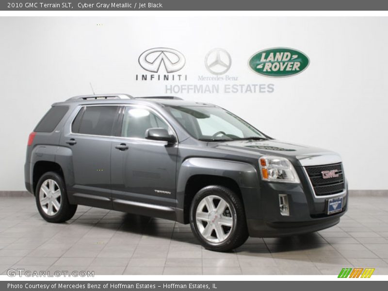 Cyber Gray Metallic / Jet Black 2010 GMC Terrain SLT