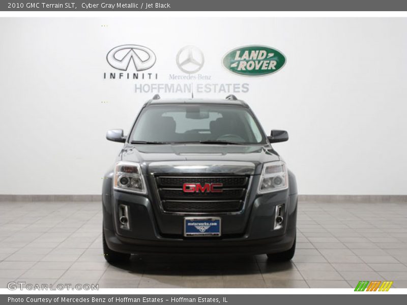 Cyber Gray Metallic / Jet Black 2010 GMC Terrain SLT