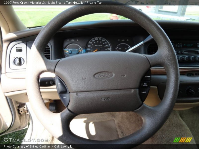 Light Prairie Tan Metallic / Prairie Tan 1997 Ford Crown Victoria LX