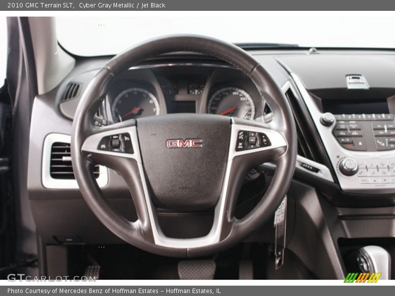 Cyber Gray Metallic / Jet Black 2010 GMC Terrain SLT