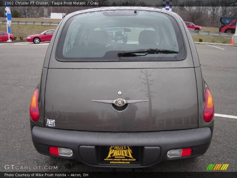 Taupe Frost Metallic / Gray 2002 Chrysler PT Cruiser