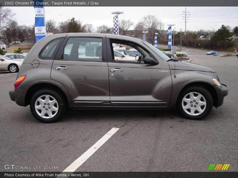 Taupe Frost Metallic / Gray 2002 Chrysler PT Cruiser