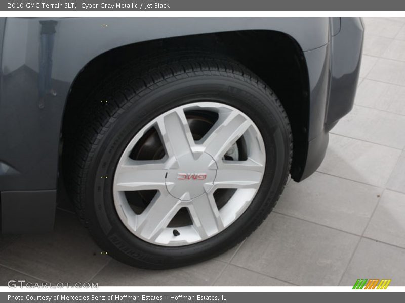 Cyber Gray Metallic / Jet Black 2010 GMC Terrain SLT