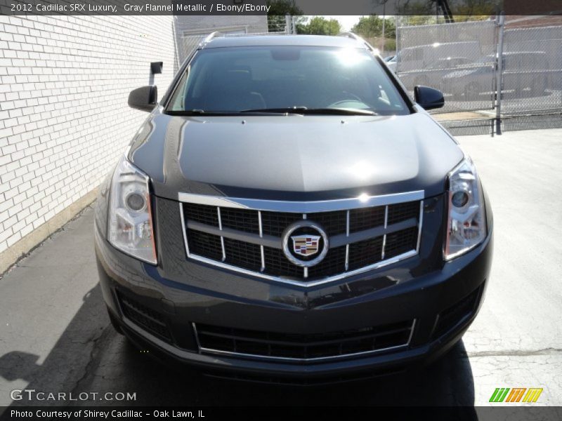 Gray Flannel Metallic / Ebony/Ebony 2012 Cadillac SRX Luxury
