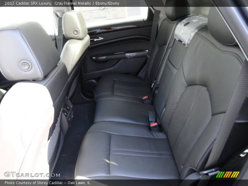 Gray Flannel Metallic / Ebony/Ebony 2012 Cadillac SRX Luxury