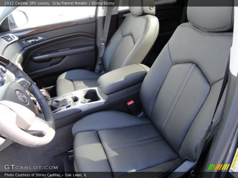 Gray Flannel Metallic / Ebony/Ebony 2012 Cadillac SRX Luxury