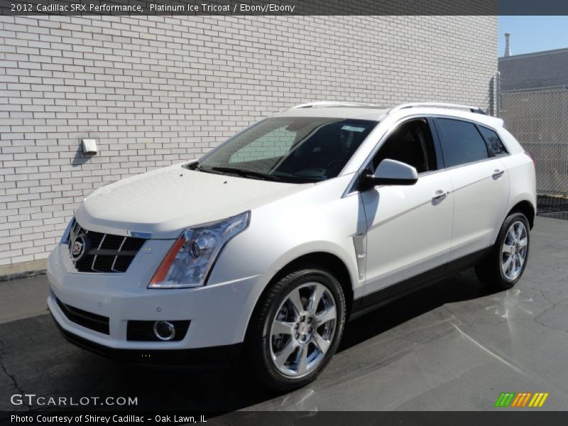 Platinum Ice Tricoat / Ebony/Ebony 2012 Cadillac SRX Performance