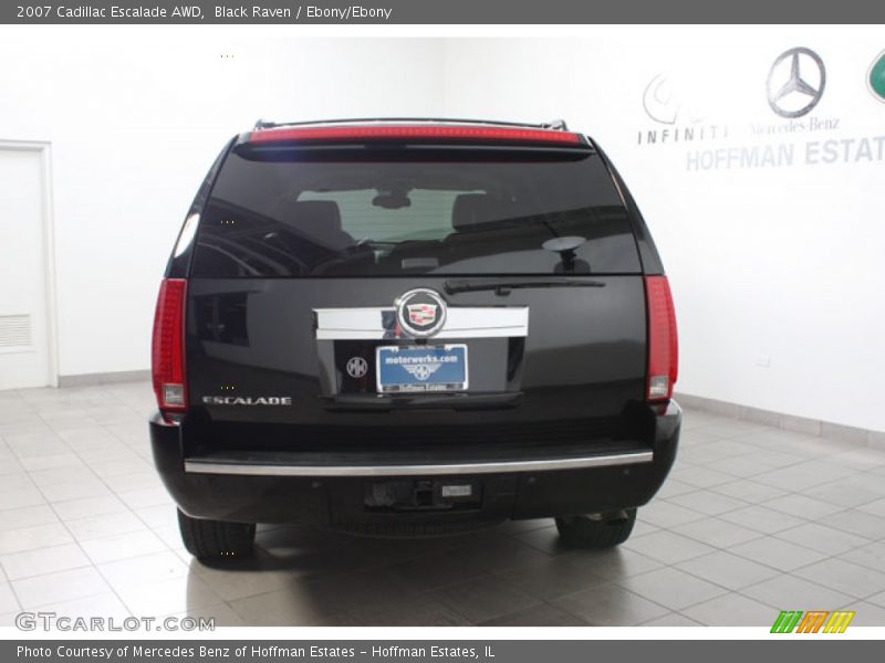 Black Raven / Ebony/Ebony 2007 Cadillac Escalade AWD