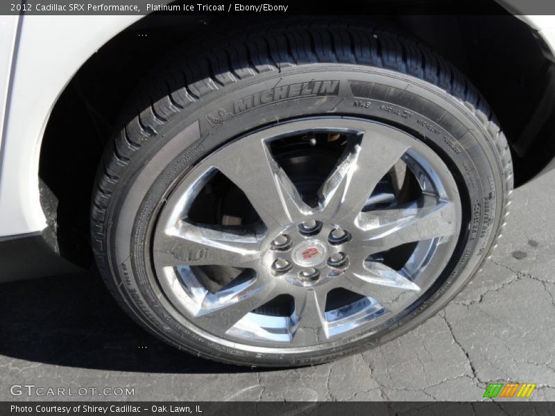 Platinum Ice Tricoat / Ebony/Ebony 2012 Cadillac SRX Performance