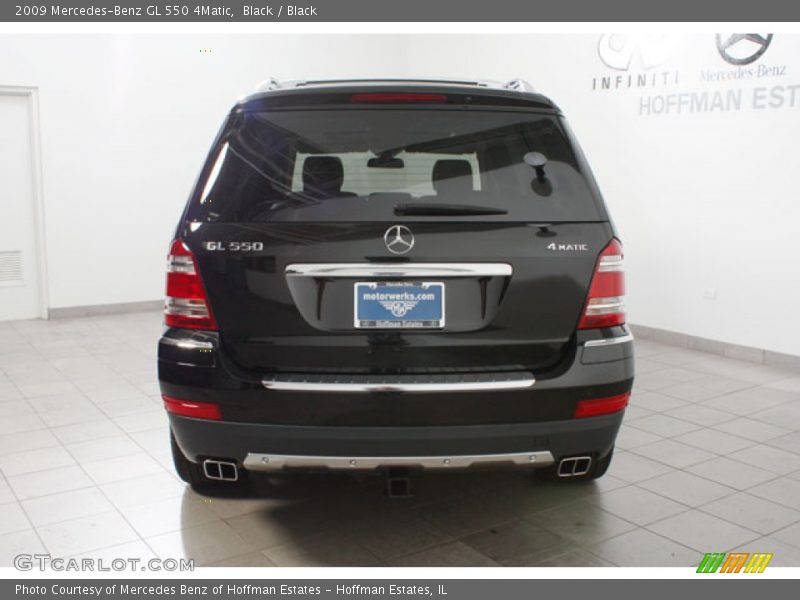 Black / Black 2009 Mercedes-Benz GL 550 4Matic