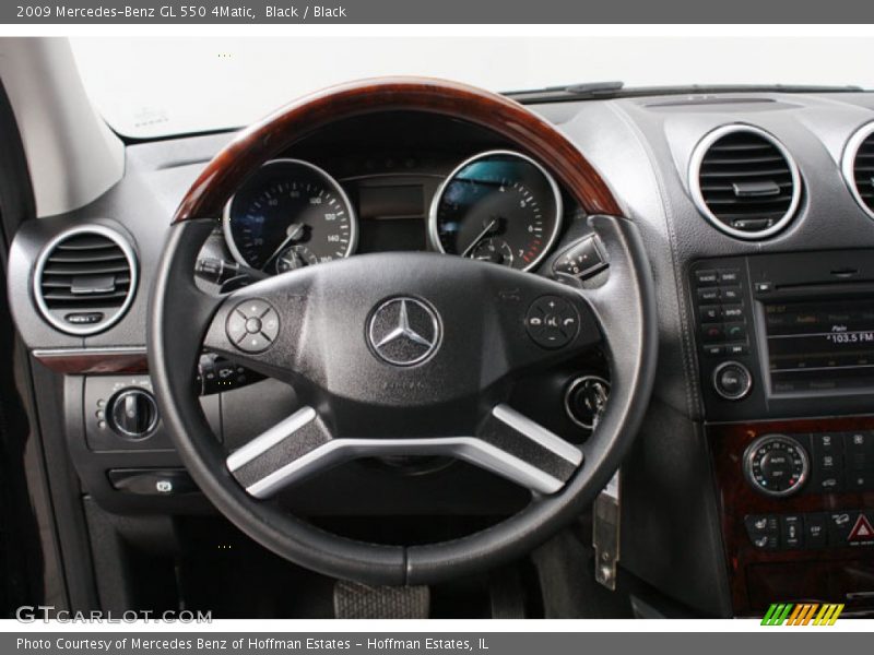Black / Black 2009 Mercedes-Benz GL 550 4Matic
