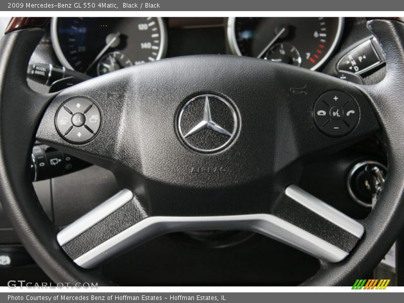 Black / Black 2009 Mercedes-Benz GL 550 4Matic