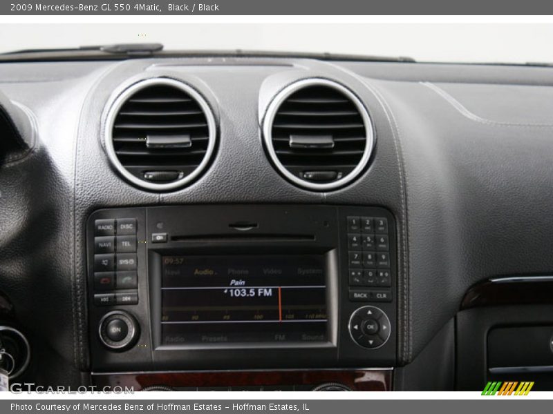 Black / Black 2009 Mercedes-Benz GL 550 4Matic