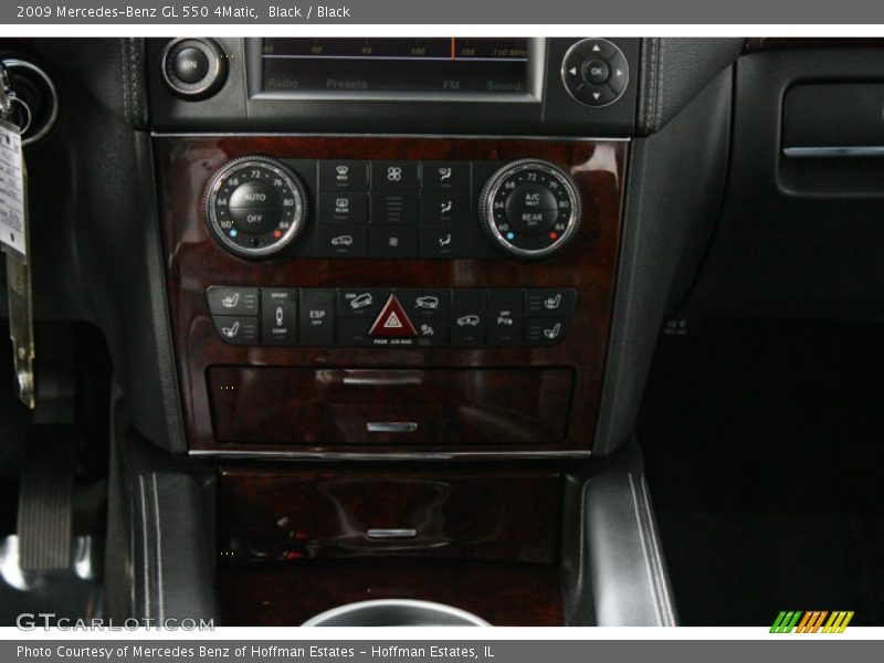 Black / Black 2009 Mercedes-Benz GL 550 4Matic