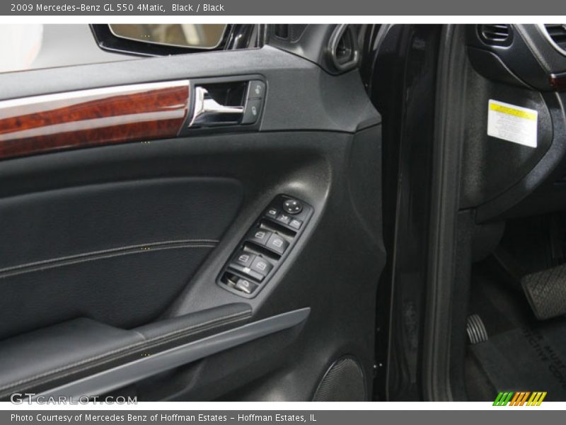 Black / Black 2009 Mercedes-Benz GL 550 4Matic