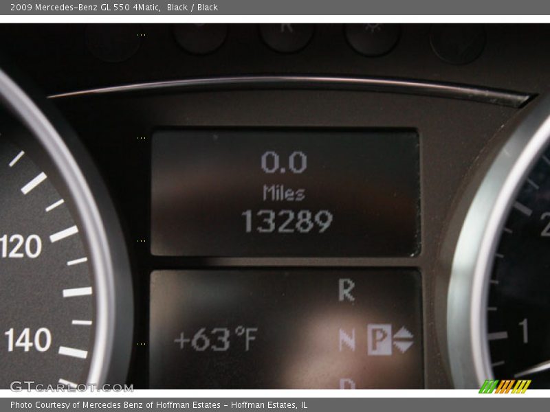 Black / Black 2009 Mercedes-Benz GL 550 4Matic
