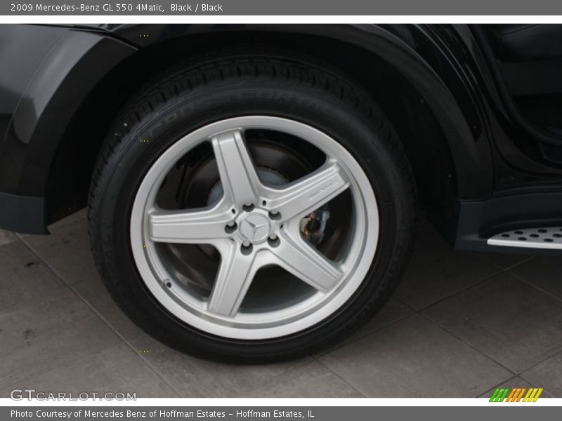 Black / Black 2009 Mercedes-Benz GL 550 4Matic