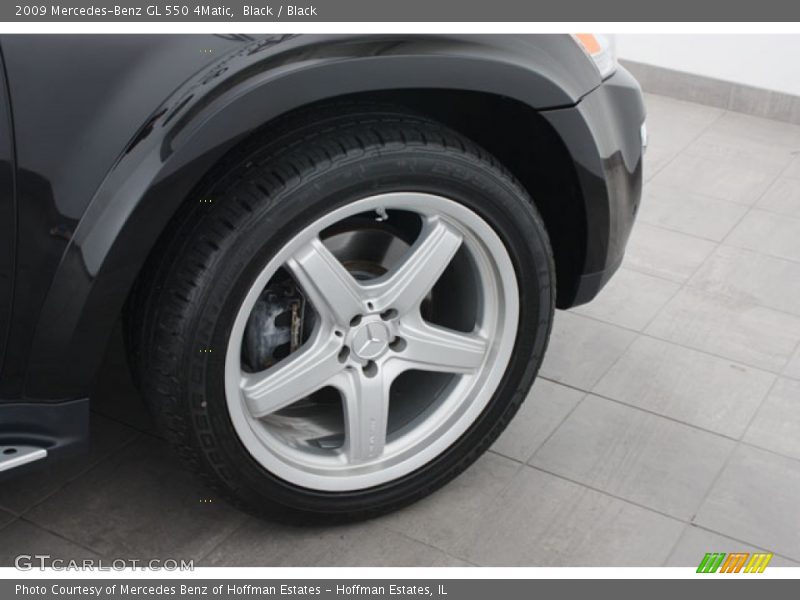Black / Black 2009 Mercedes-Benz GL 550 4Matic