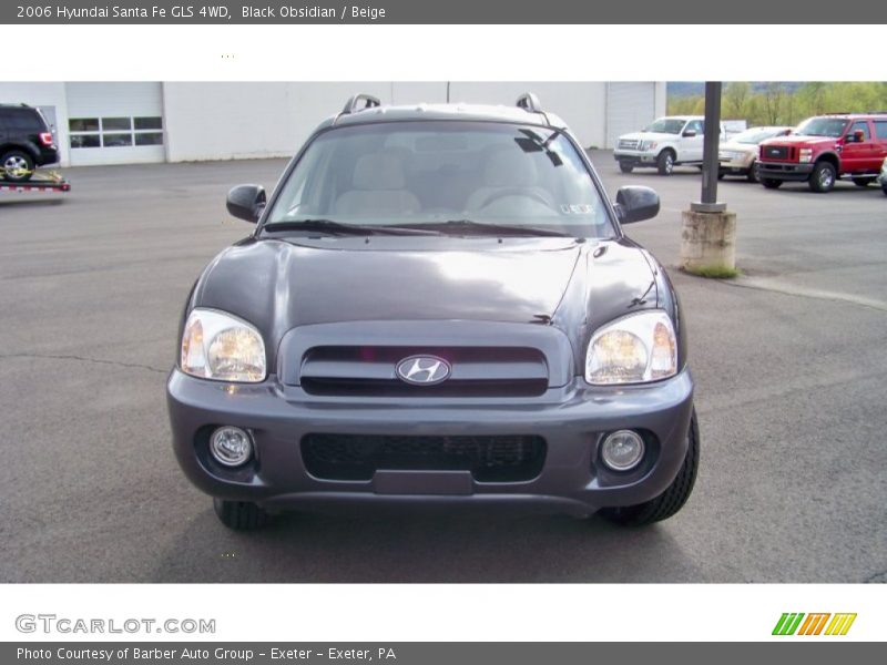 Black Obsidian / Beige 2006 Hyundai Santa Fe GLS 4WD