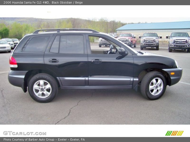 Black Obsidian / Beige 2006 Hyundai Santa Fe GLS 4WD