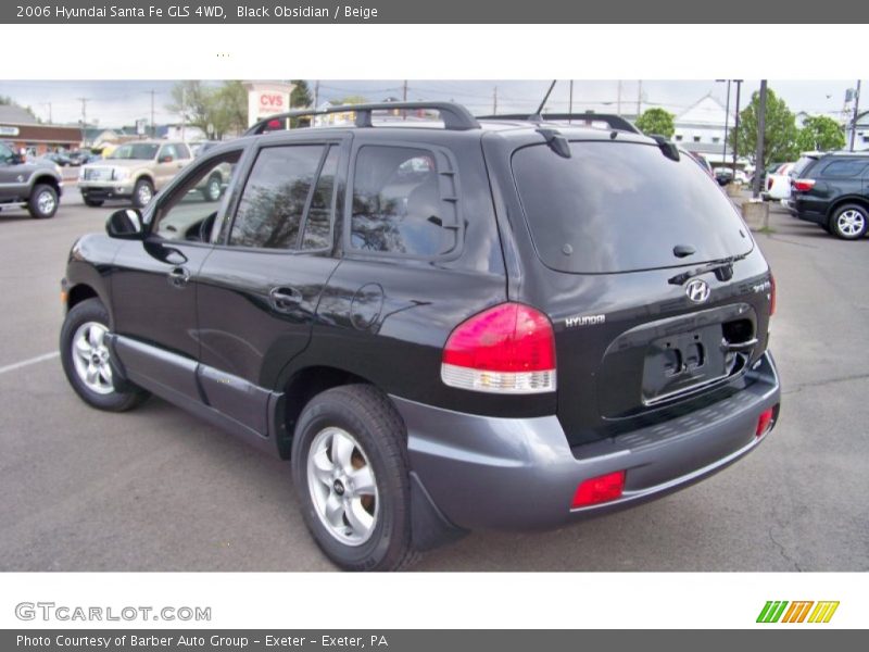 Black Obsidian / Beige 2006 Hyundai Santa Fe GLS 4WD