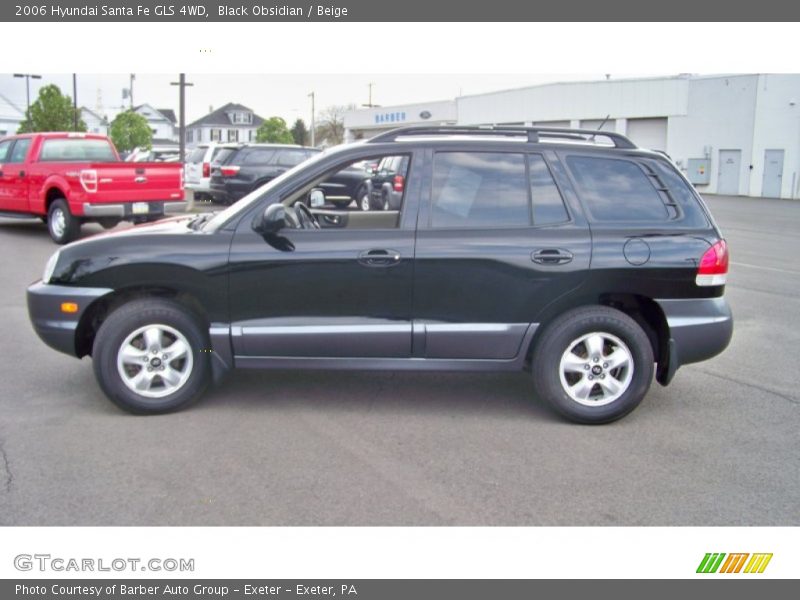 Black Obsidian / Beige 2006 Hyundai Santa Fe GLS 4WD