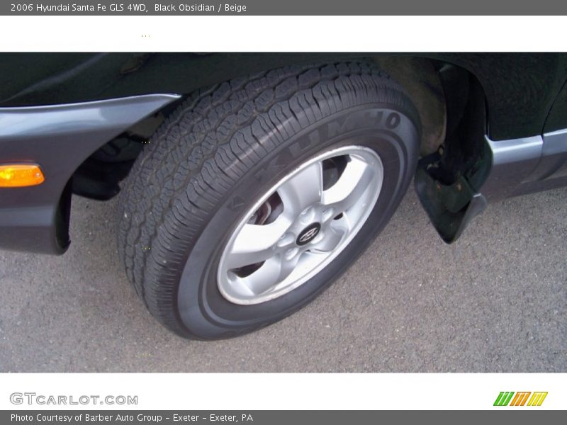Black Obsidian / Beige 2006 Hyundai Santa Fe GLS 4WD